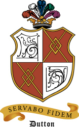 Dutton Coat of arms