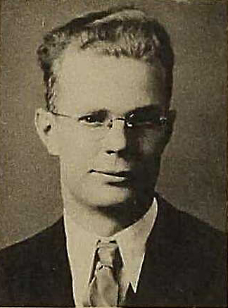 Warren's senior photo from the California Institute of Technology Yearbook 1933-34